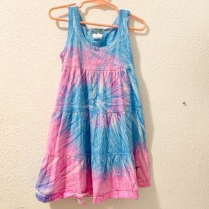 Vintage 90s Key West Kid Wear Tie Dye Girls dress